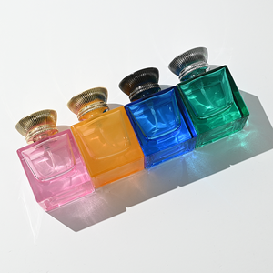 <span class=keywords><strong>Prix</strong></span> d'usine – Flacon de parfum vide en verre semi-translucide, personnalisable (couleur et logo), 30ml, 50ml, 100ml, avec capuchon Zamac - Product Image 5