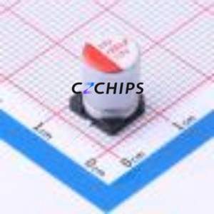 Condensador Sólido SMD HV1A687M0810PZ, D8xL10.5mm (Capacitancia: 680uF) (Precisión: 20%) (Voltaje Nominal: 10V) - Product Image 1