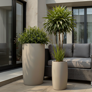 Maceta de Fibra de Vidrio (FRP) de Alta Calidad, Diseño Clásico para Hogar, Jardín Exterior, Vivero, Artificial - Product Image 1