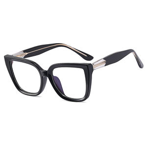 Gafas de ojo de gato a la moda para mujer, gafas con bloqueo de luz azul, gafas ópticas de Río para mujer, gafas con montura de nuevo diseño - Product Image 3