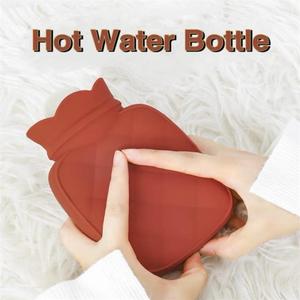 Réfrigérateur à micro-ondes en Silicone raffiné, longue poche d'eau froide et chaude avec couvercle, bouteille d'eau chaude avec couvercle - Product Image 3