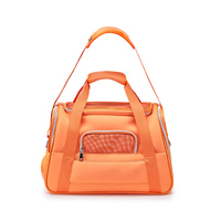 Sac fourre-tout pliable pour animaux de compagnie portable de qualité supérieure approuvé par la compagnie aérienne avec cage respirante sac de transport pour chien adapté aux voyages