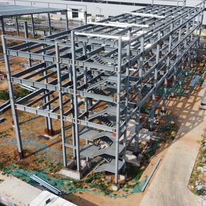 Snelle Montage Zware Ladingen Capaciteit Structurele Stalen Frame Gebouw Geprefabriceerde Stalen Structuur Multi-Floor Gebouw - Product Image 6