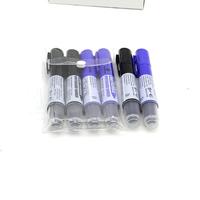 Lot de marqueurs effaçables à sec personnalisables avec logo, 4 couleurs, pour tableau blanc – Fournitures de bureau et scolaires