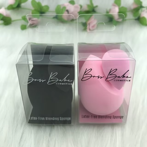 Juego de Esponjas de Maquillaje de Microfibra de Terciopelo Sin Látex - Borlas de Polvo Coloridas Lavables Vegetarianas - Product Image 6