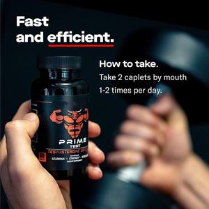 Viên nang tăng cường testoster nam bán chạy để xây dựng cơ bắp Chất lượng cao và tăng cường sức bền-60 viên nang - Product Image 5