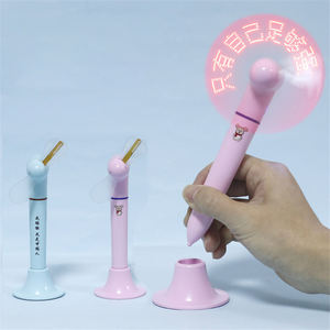 चमकदार प्रशंसक व्यक्तित्व मल्टी-फंक्शन पेन छात्र बॉलपॉइंट पेन फ्लैश वर्ड लाइट मिनी फैन की आपूर्ति करता है - Product Image 3