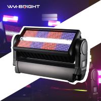 Professionelle tragbare RGB LED Wash Strobe Moving Head Lights aus Aluminiumlegierung, IP65, für den Außenbereich, DMX512, Disco DJ Gig Equipment, 6000K