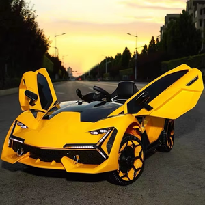 Voiture électrique unisexe pour enfants 12V avec fonction MP3, roues en plastique, voiture télécommandée pour bébés, vente en gros - Product Image 3