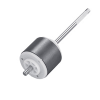 Moteur de radiateur fourni par le fabricant, aimant de rotor en ferrite moulé par injection, moteur à courant continu 4 pôles, résistant aux hautes températures