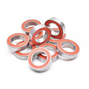 Hub bicicleta rodamiento de bolas rodamiento de auriculares 34,1x46,9x7mm 45/45 grados rodamientos de bicicleta - Product Image 5