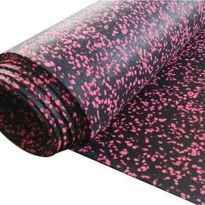 10 مللي متر المطاط رياضة لفات الارضيات يمكن ارتداؤها الملونة EPDM لفة المطاط - Product Image 3