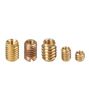 <strong>Custom</strong> Brass Insert <strong>Nuts</strong> Aluminum <strong>CNC</strong> Milling Turned Parts <strong>CNC</strong> <strong>Machining</strong> Services Fittings External Threaded Brass Hex <strong>Nuts</strong> - Product Image 2