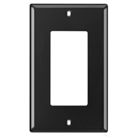 Plaque murale décorative standard américaine 1, 2, 3 ou 4 modules pour prise GFCI, prise USB ou interrupteur d'éclairage