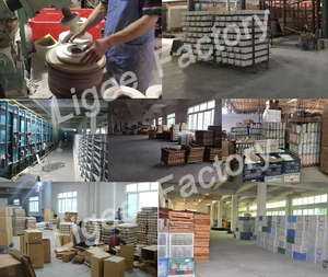 エンボス加工の黒色装飾植物用植木鉢、三脚スタンド付き、コーナー用 - Product Image 3