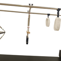Table de Pilates Cadillac Trapeze Professionnelle Portable en Bois de Chêne Certifiée CE, Équipement de Fitness en Bois Massif pour Studio de Pilates et Entraînement Corporel