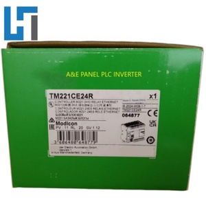 โมดูล PLC รุ่นใหม่ TM221CE24R Modicon M221 ตัวควบคุมลอจิกโปรแกรม PLC TM221CE24R มีสินค้าในคลังสินค้า จัดส่งรวดเร็ว - Product Image 1