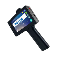 Imprimante à jet d'encre portable Willita 12,7 mm pour le marquage industriel par lots