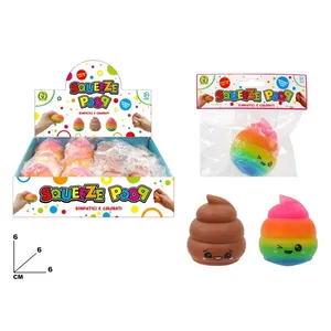 Jouet anti-stress Squeeze Poop 6 cm, jouet moelleux pour soulager le stress, pour enfants et adultes - Product Image 1