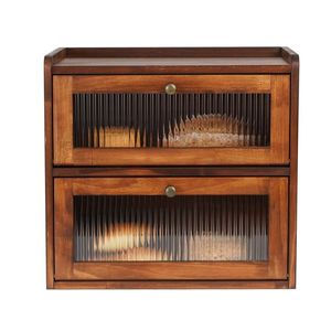 Boîte de rangement pour <span class=keywords><strong>pain</strong></span> en bois - Product Image 1