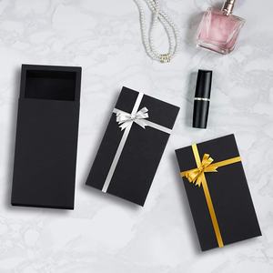 100 Stuks Een Pak Klaar Om Goedkope Candy <span class=keywords><strong>Box</strong></span> <span class=keywords><strong>2</strong></span> Stuks Met Lade Boek Vormige Zwart Wit Bruin Cookie doos Met Logo - Product Image 6