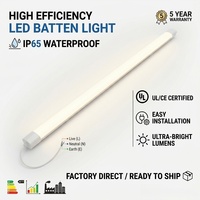 XINDECO BD-40W-16 1200mm 40W Luminaire LED linéaire étanche IP65 4000lm 100lm/W 3000-6500K Garantie 3 ans