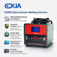 Machines à souder l'acier CKJA certifiées TIG, puissance 3-5 kW, garantie 3 ans, support OEM, fiables pour la construction de pipelines en plastique