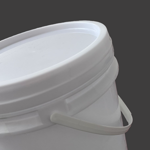 Balde de Tinta de <span class=keywords><strong>5</strong></span> Litros, Mini Balde Plástico Redondo de 5kg, Balde de Plástico com Alça HMT - Product Image 3