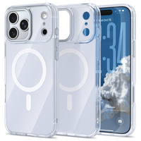 Coque de téléphone pour Apple iPhone 17 Pro Max/17 Air/16 – Nouvelle Offre – Étui Magnétique Nuage Couverture Intégrale Mat Antichoc Coloré Protecteur