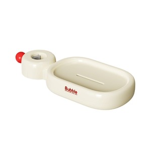 Bubble Soap Dish Oval Plastic Self Drain Bathroom Toilet Soap Storage With Drain Function - Product Image 5