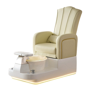 Sillón de Pedicura Multifuncional para Salón de Uñas, Ajustable, Reclinable, con Spa para Pies y Masaje - Product Image 5