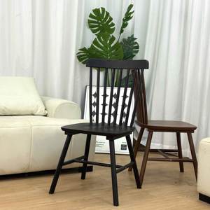 Silla de Comedor Moderna de Madera, Duradera y Ecológica, <span class=keywords><strong>para</strong></span> Muebles de Hogar, Cafetería, Hotel, Sala de Estar, Baño, Parque, Banquete, Escuela - Product Image 2