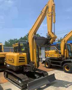 Excavadora de cadenas miniatura de 6 toneladas con motor Yanmar E660H de alta potencia de excavación, a la venta en China - Product Image 4