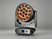 Projecteur de scène LED IP66 19x120W Big-Eye avec synthèse de couleurs additive, tête mobile DMX Wash pour concerts et fêtes