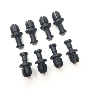 Clip de fixation en plastique pour pare-chocs Honda, couvercle de radiateur, réparation et remplacement, 8 pièces - Product Image 1