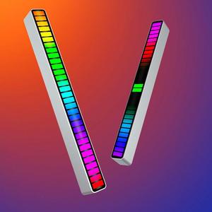 Lumière d'atmosphère de musique sensible au son coloré RVB 30 pièces ws2812 ic pour voiture et fête <span class=keywords><strong>DJ</strong></span> intérieure - Product Image 1