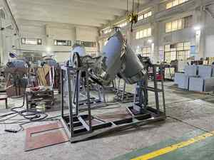 Nhỏ Công Nghiệp 30 Lít 300 Lít Máy Xay Sinh Tố V-Loại Bột Trộn Trộn Máy Cho Thực Phẩm Hóa Chất - Product Image 4