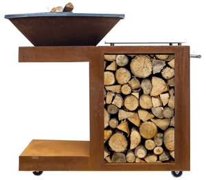 2026 <span class=keywords><strong>Plancha</strong></span> de cuisson extérieure élégante et simple pour le barbecue, le réchauffement et la cuisson du bois de chauffage, avec fonction de cuisson et de grillade - Product Image 4