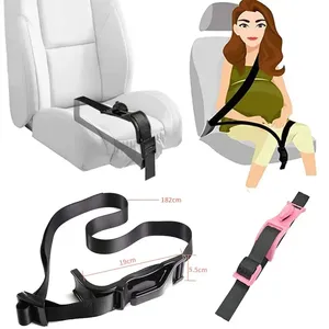 Ceinture de Soutien Ventral de Sécurité pour Siège Auto en Gros pour Femmes Enceintes, Mères et Bébés Non Nés – Accessoire d'Extension Protectrice - Product Image 3