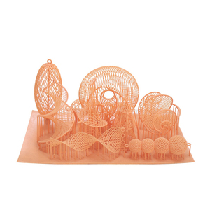 Tùy chỉnh 3D Dịch vụ in ấn vật liệu mới fabriation SLA in ấn ABS nhựa đen 3D in ấn các bộ phận - Product Image 1