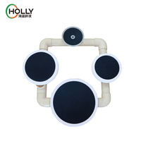 215/270/330mm, Membrane de disque d'air à bulles fines en Epdm, aérateur diffuseur de bulles