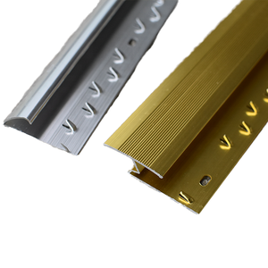 Wholesale Custom Modern Aluminum Skirting Board Metal Alloy <b>Carpet</b> <b>Edge</b> <b>Trim</b> for Hotel Living Room Floor Use - Product Image 1