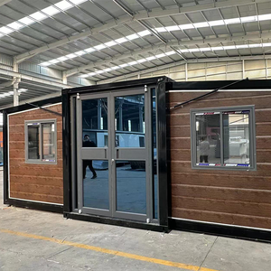 บ้านคอนเทนเนอร์สำเร็จรูปขนาด 20 ฟุต ขยายได้ โครงสร้างเหล็ก บ้านพักตากอากาศสำเร็จรูปแบบพกพา ขยายบ้านคอนเทนเนอร์ 2 ห้องนอน อาคารสำเร็จรูป - Product Image 4