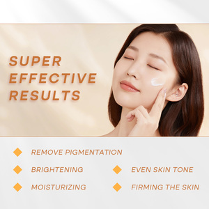 Crème personnalisée à marque privée à la vitamine C pour éclaircir la peau et éliminer les taches noires, à utiliser le matin et le soir pour les soins de la peau - Product Image 5