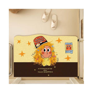 พรมเช็ดเท้าลายการ์ตูนผลไม้ดาวหวาน รูปทรงสี่เหลี่ยมผืนผ้า วัสดุพีวีซี ดีไซน์ต้อนรับสู่บ้าน สำหรับใช้บริเวณทางเข้าบ้านหรือโถงทางเดิน - Product Image 4