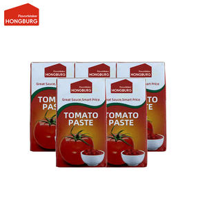 Pâte de tomate aseptique <span class=keywords><strong>Tetra</strong></span> Brik 135g de pâte de tomate en forme de brique de marque OEM - Product Image 1