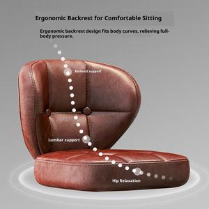 <span class=keywords><strong>Tabouret</strong></span> haut en cuir marron avec pieds en <span class=keywords><strong>bois</strong></span> massif, chaise <span class=keywords><strong>de</strong></span> <span class=keywords><strong>bar</strong></span> à dossier rembourré doux pour îlot <span class=keywords><strong>de</strong></span> cuisine à la maison, café <span class=keywords><strong>et</strong></span> <span class=keywords><strong>bar</strong></span> - Product Image 5