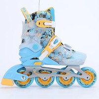 Patins à roulettes professionnels pour enfants, chaussures de slalom pour débutants, pour filles et garçons, avec roues en PU