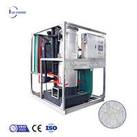 ICEMEDAL Offre Spéciale 2000kg/jour Tube Machine à glaçons avec Tube de cylindre Glace pour boire Refroidissement Machine à Tube de Glace 2 Tonnes
