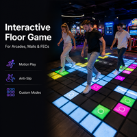 Juego Interactivo de Rejilla con Luces LED, Baldosas LED Activables, Sistema de Desafío Multijugador para Centros de Entretenimiento Familiar y Arcades
